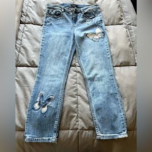 DKNY Butterfly ankle jeans 29